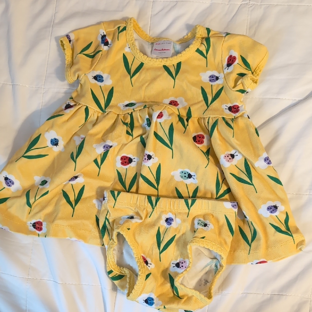 Hanna Andersson Sunny Floral Dress Set